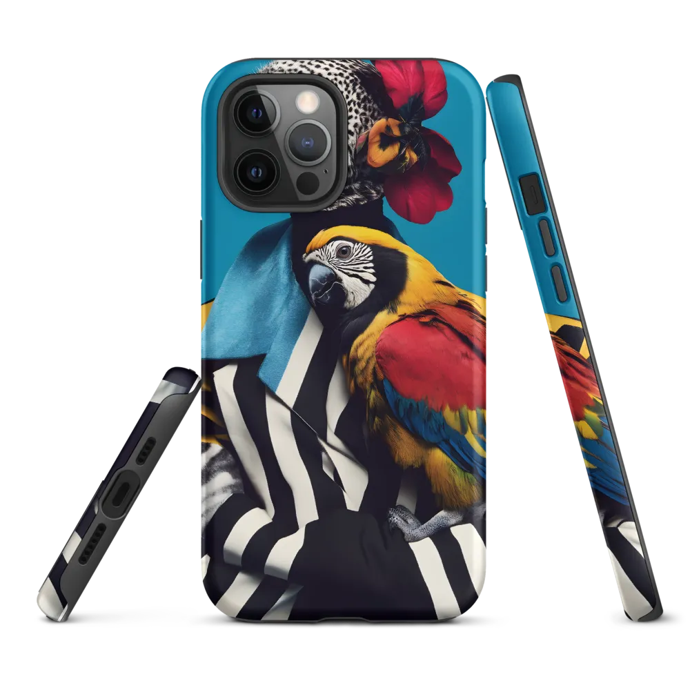 Vibrant Fusion of Flora and Fauna