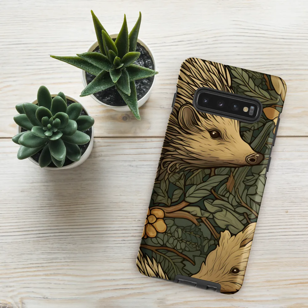 Whimsical Hedgehog Garden