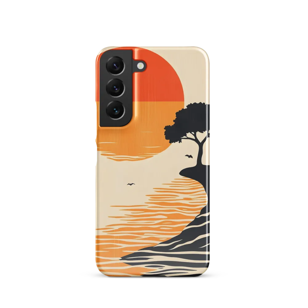 Serene Sunset | Phone Case |  S22 | Snap Case | Glossy