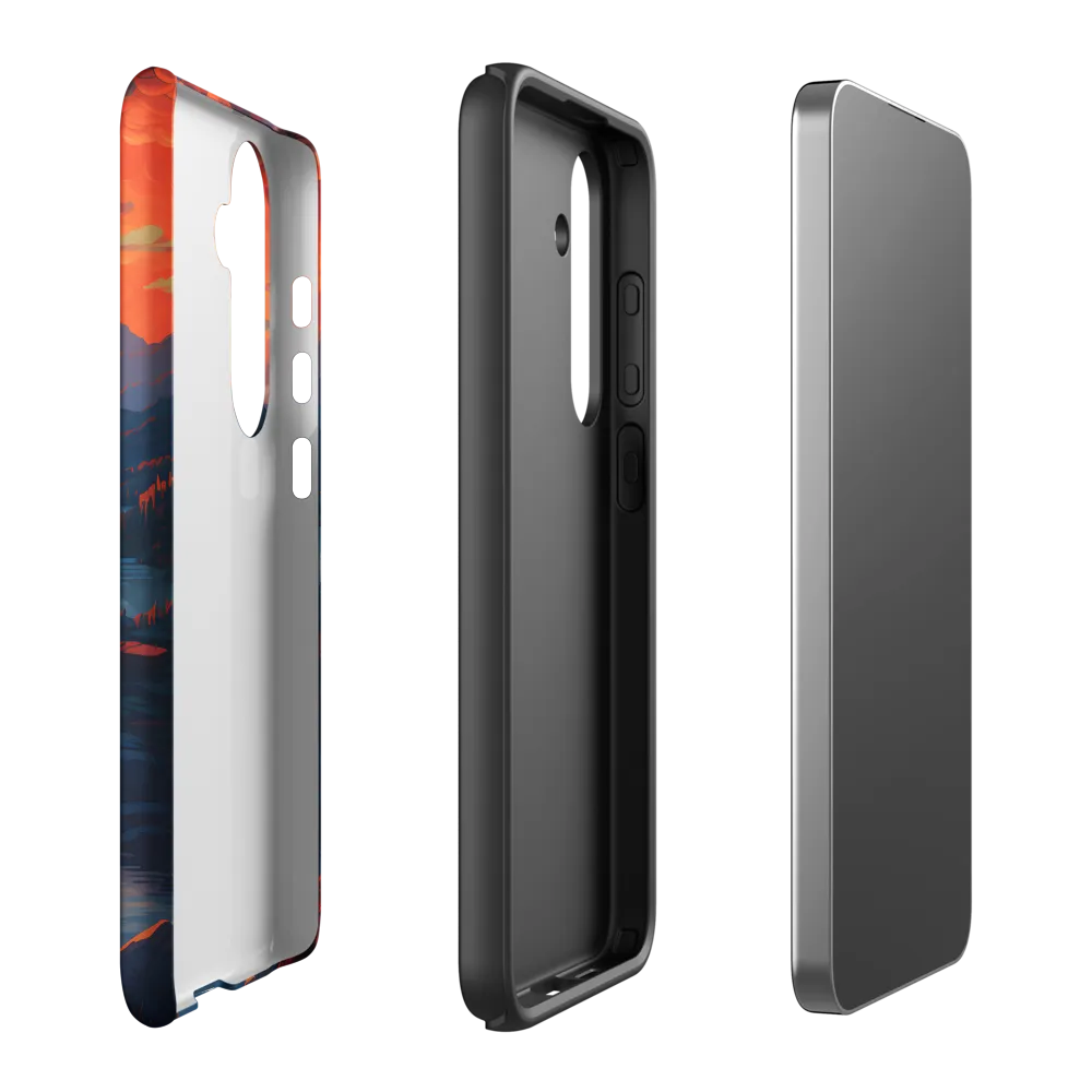 Ethereal Evening: A Digital Dusk