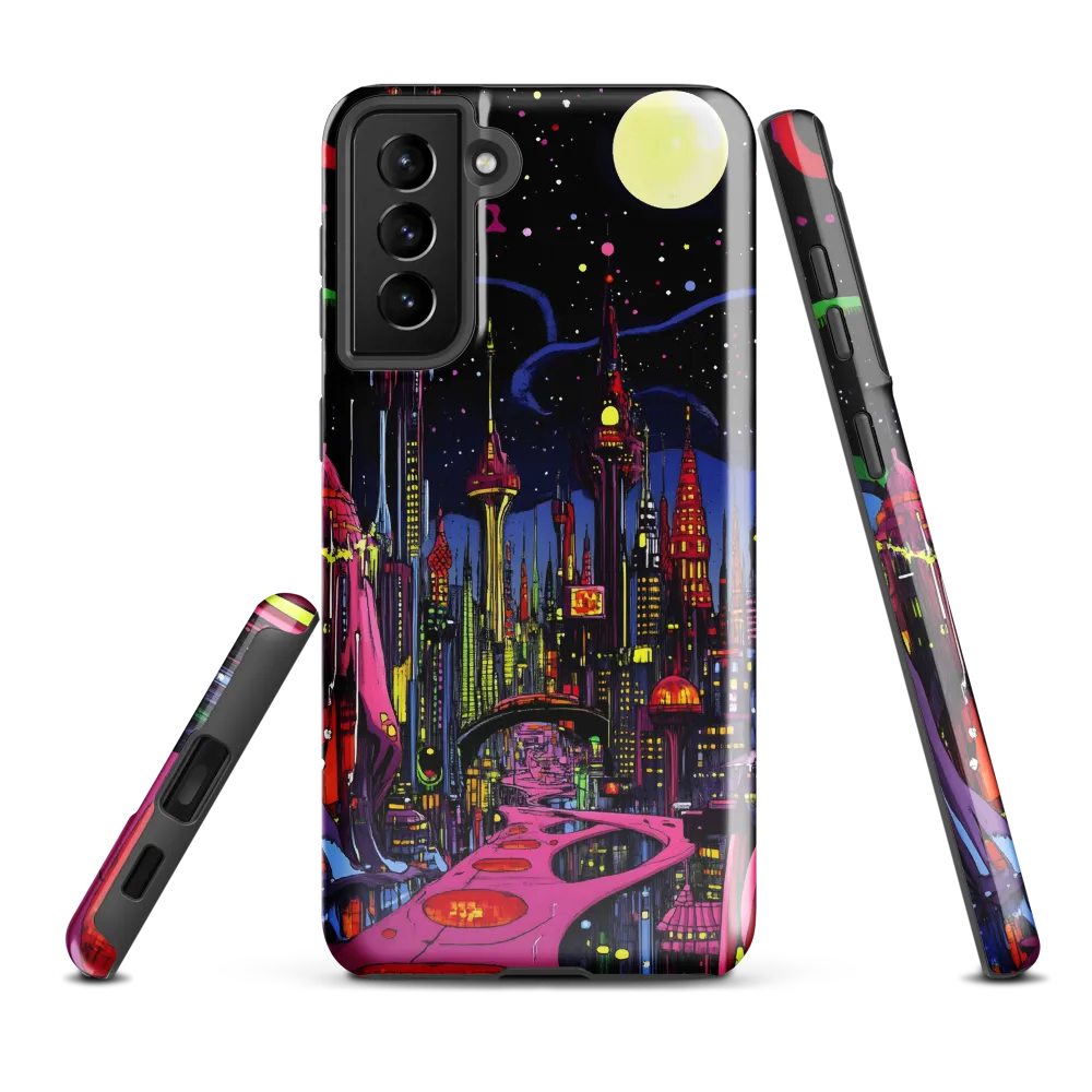 Neon Dreams of a Futuristic City