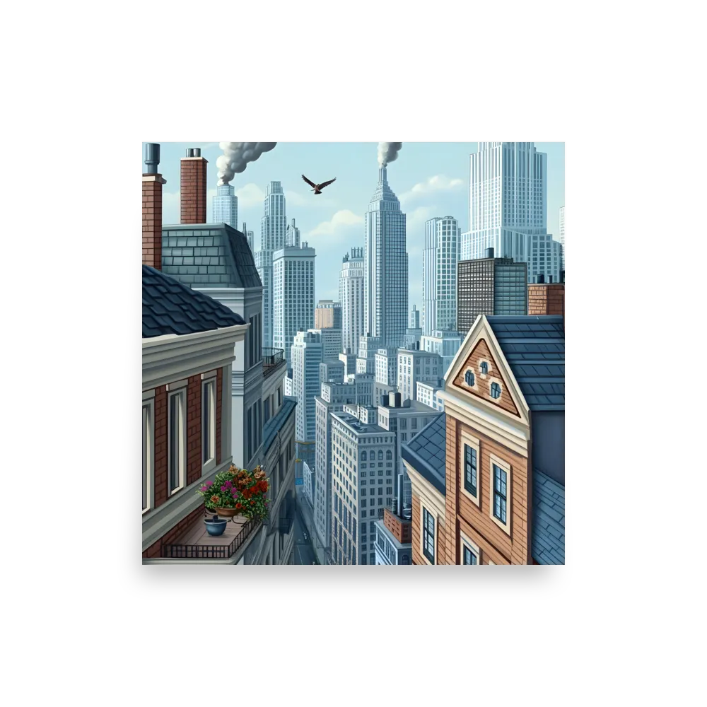 Urban Symphony | Poster | 14″×14″