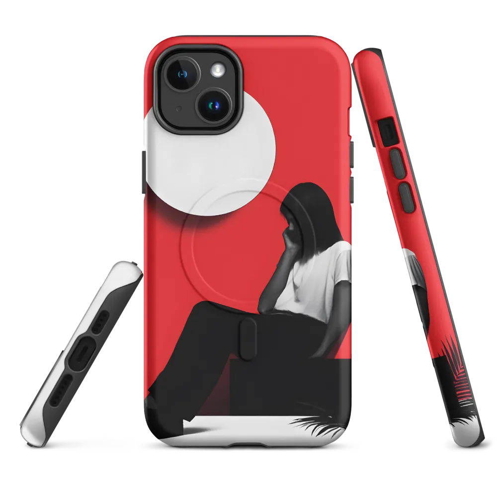 Contemplation in Red