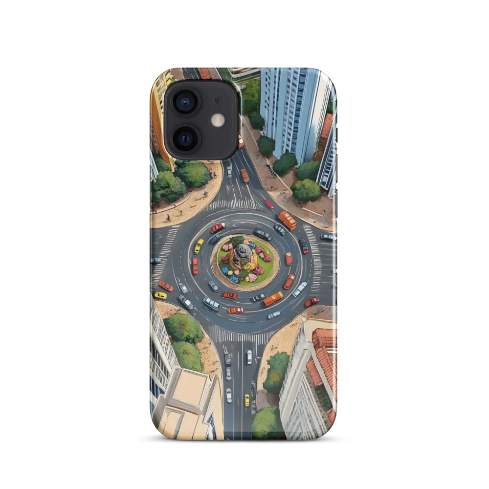Urban Symphony: Aerial Vision of City Life