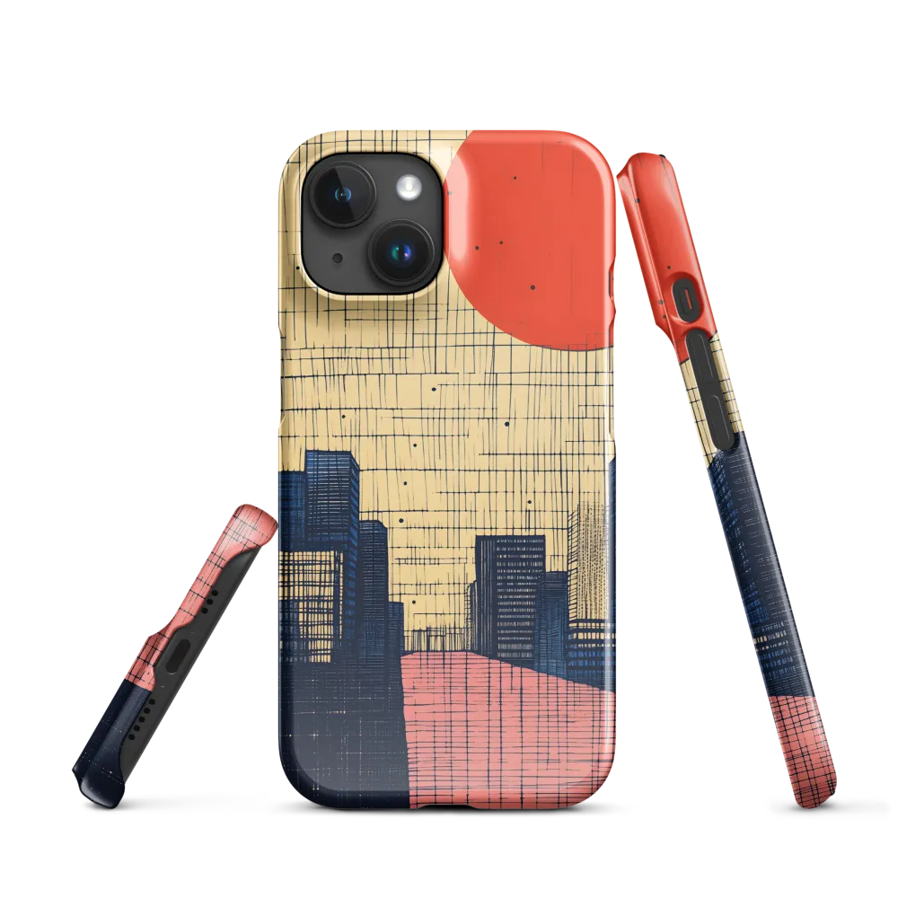 Urban Echoes: A Minimalist Cityscape