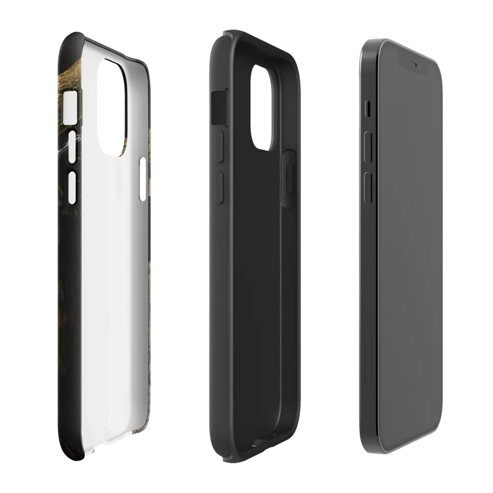 Majestic Bull: The Power in Black and Gold