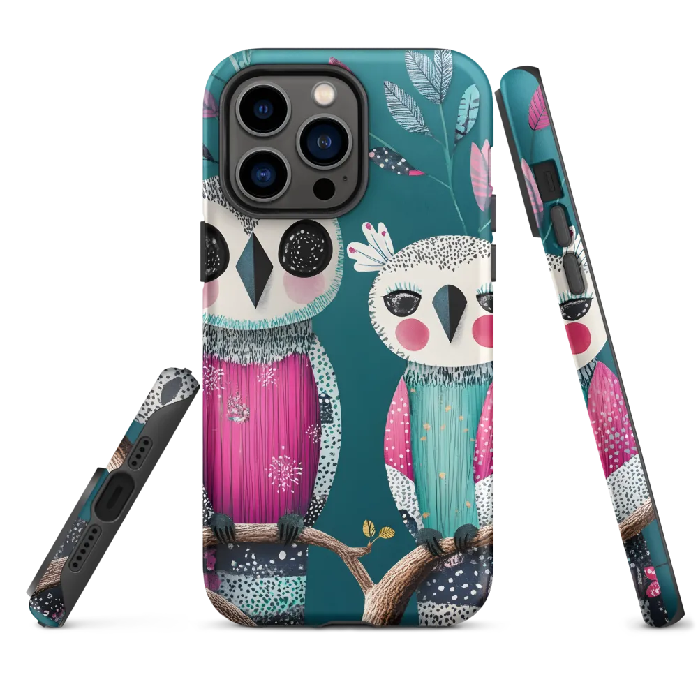 Whimsical Duo: A Celebration of Nature and Color