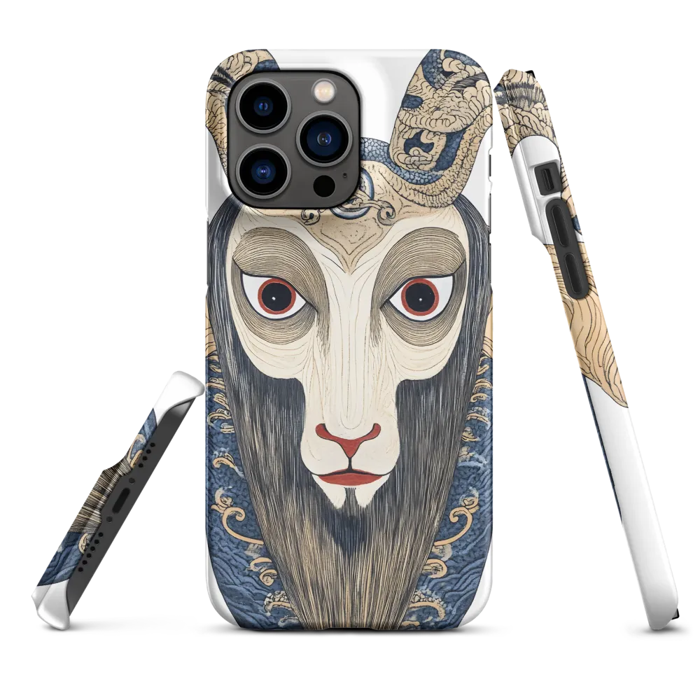 Ethereal Gaze of the Ram | Phone Case |  14 Pro Max | Snap Case | Matte