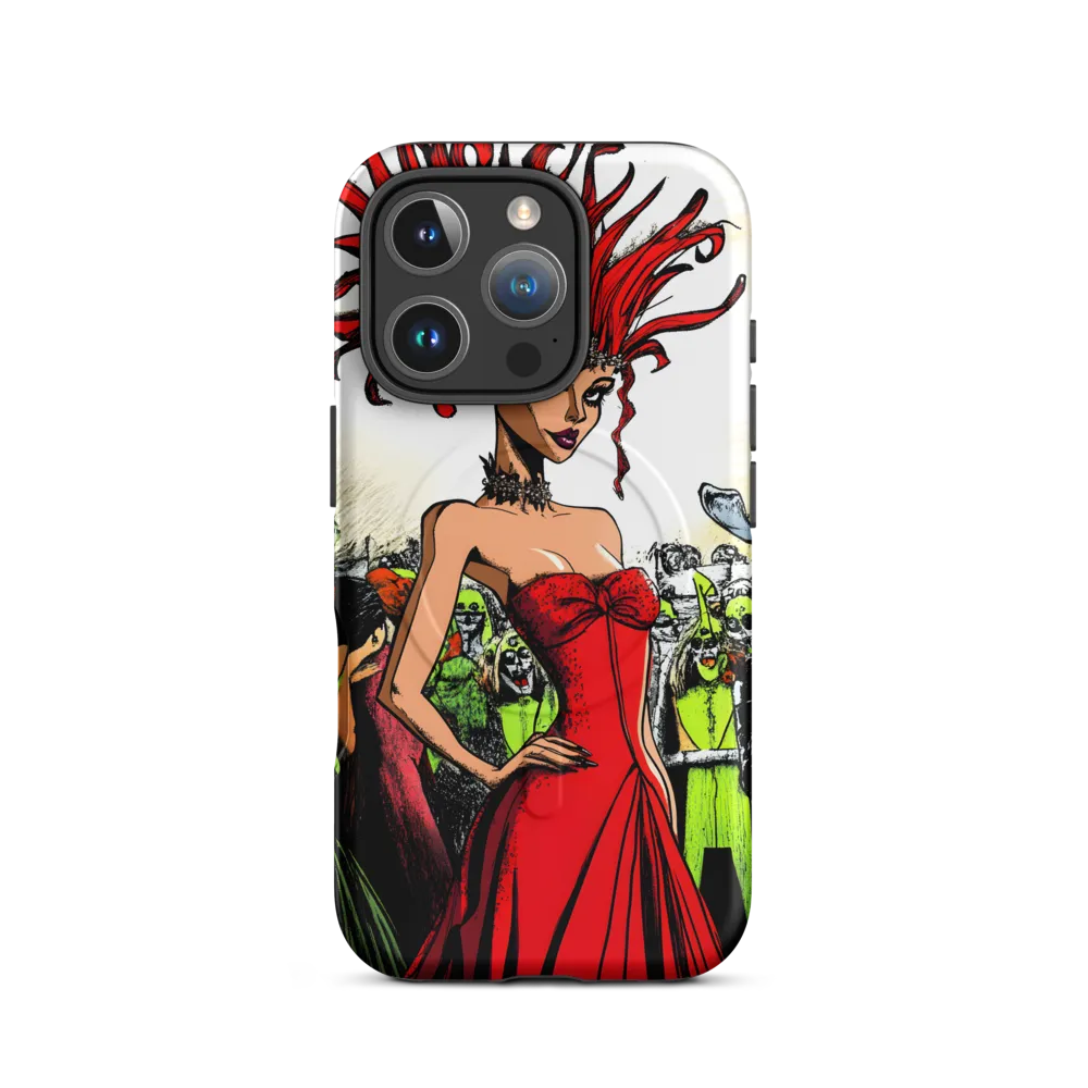 Fiery Elegance: A Fashion Statement