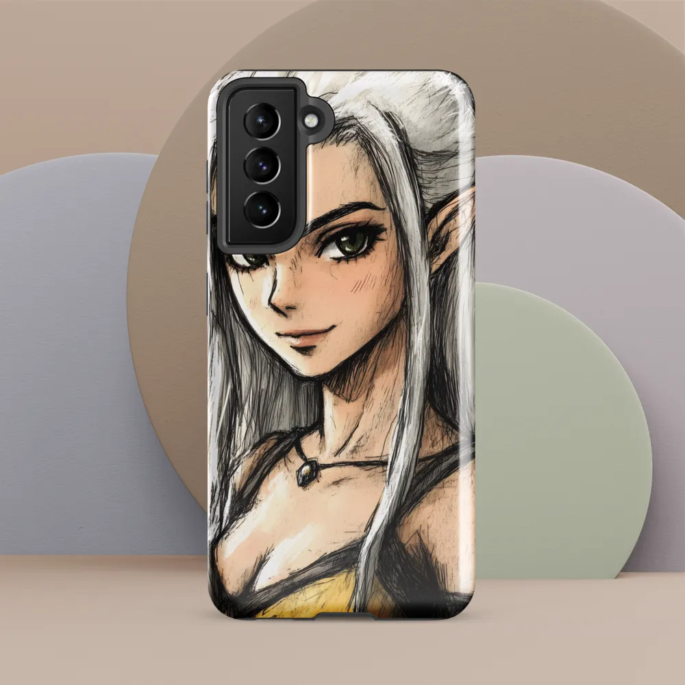 Ethereal Elegance: The Elf's Portrait