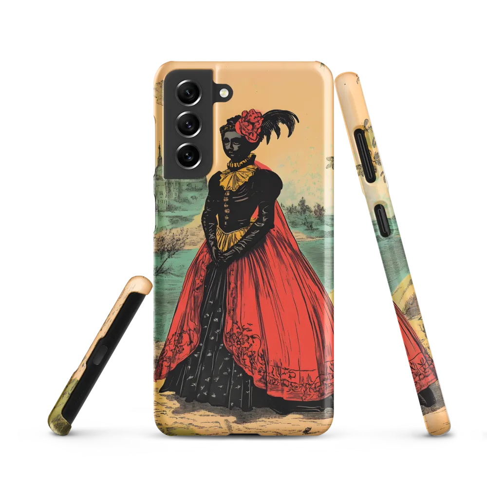 Elegance in Red and Gold