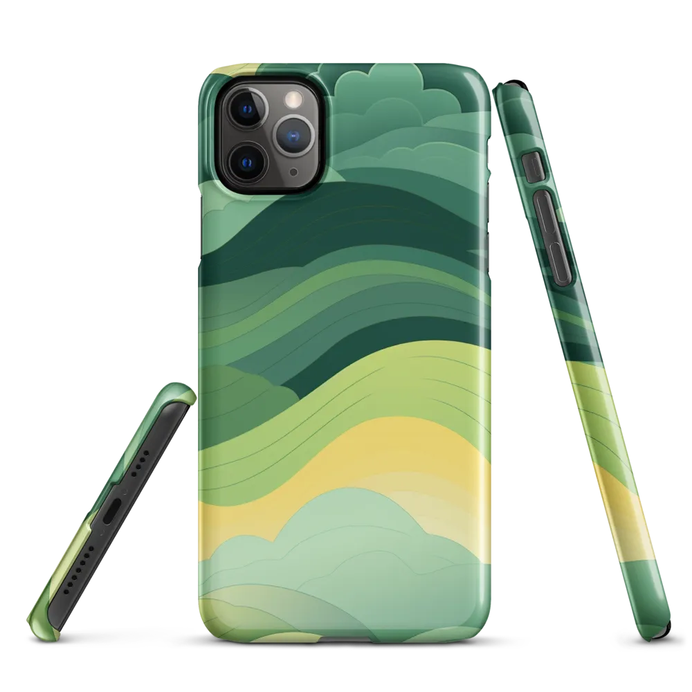 Serenity in Green | Phone Case |  11 Pro Max | Snap Case | Glossy