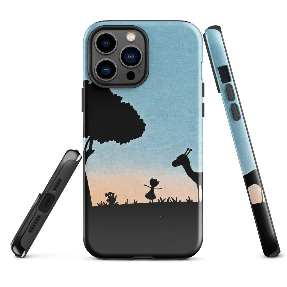 Curiosity in the Silhouette | Phone Case |  13 Pro Max | Tough Case | Glossy