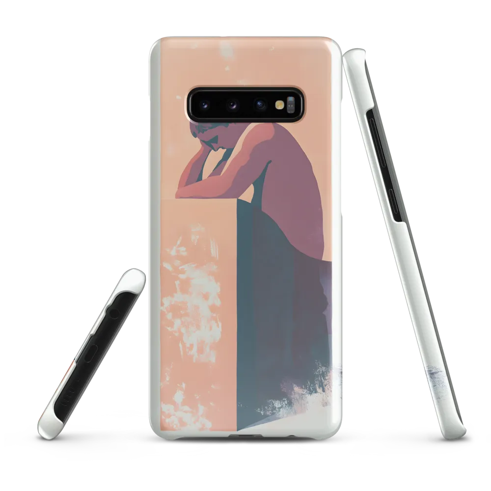 Contemplation in Solitude | Phone Case |  S10 Plus | Snap Case | Glossy