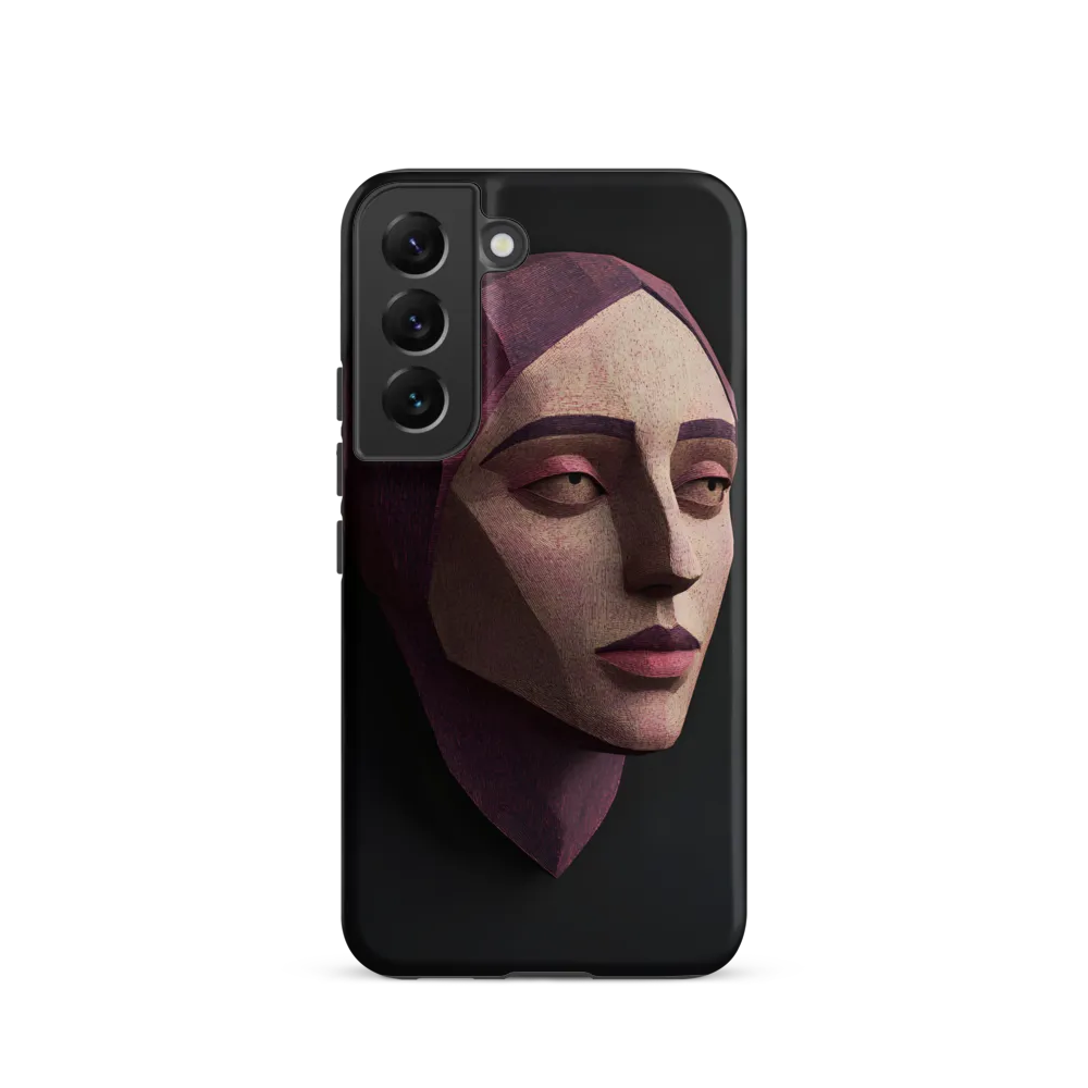 Geometric Elegance: A Contemporary Portrait