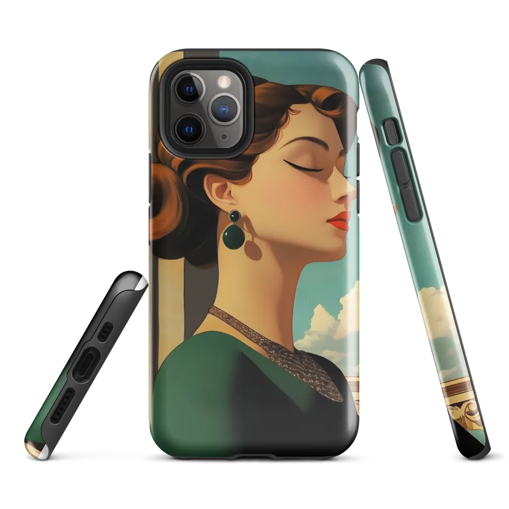 Elegance in Art Deco: A Portrait of Grace