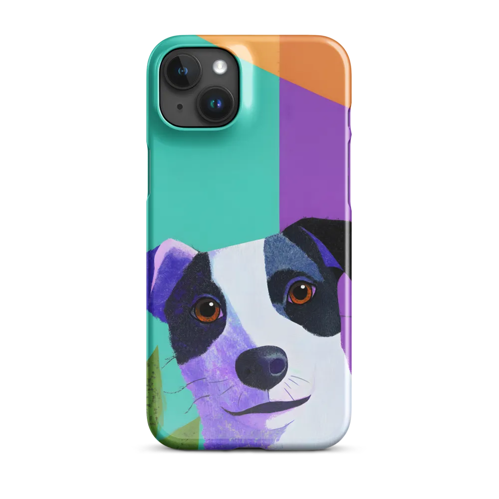 Joyful Canine | Phone Case |  15 Plus | Snap Case | Glossy
