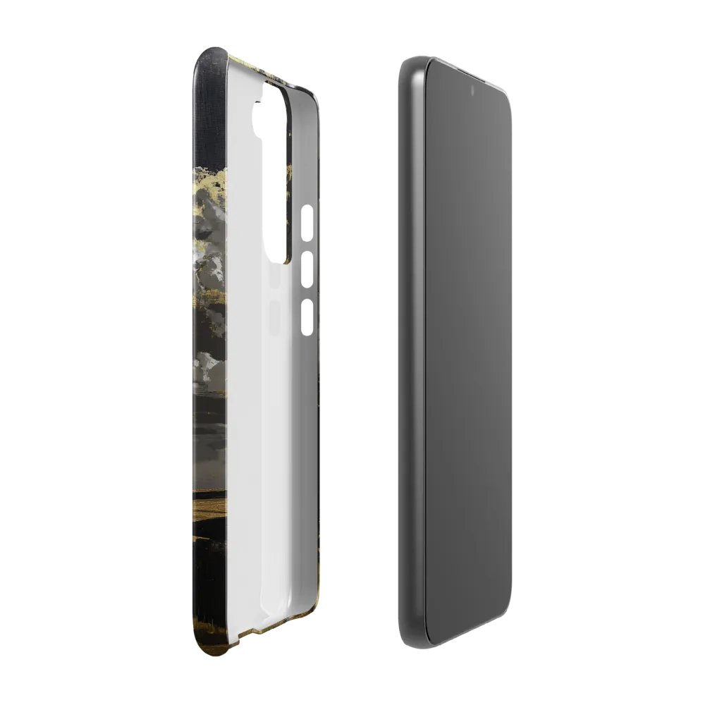 Golden Serenity in a Dramatic Sky | Phone Case |  S22 Plus | Snap Case | Glossy