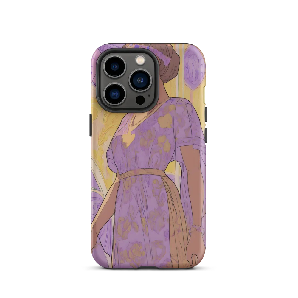 Elegance in Floral Harmony | Phone Case |  13 Pro | Tough Case | Matte