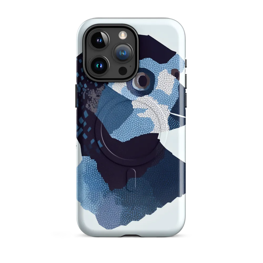 Mosaic Falcon in Blue