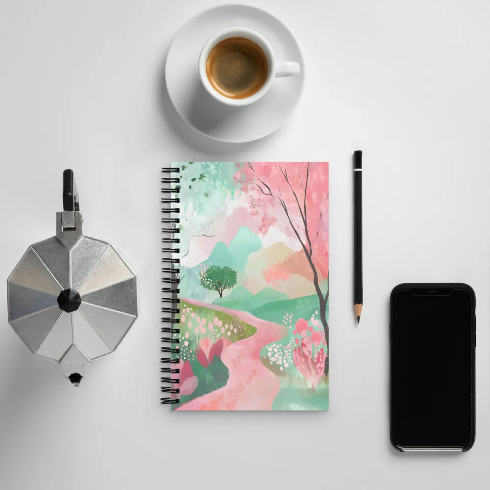 Whispers of Serenity | Spiral Notebook