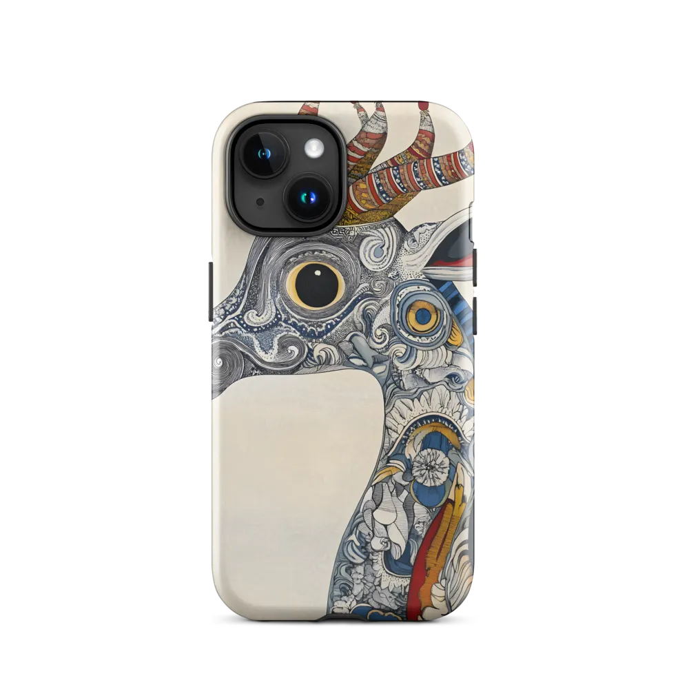Whimsical Elegance: The Surreal Giraffe | Phone Case |  15 | Tough Case | Glossy