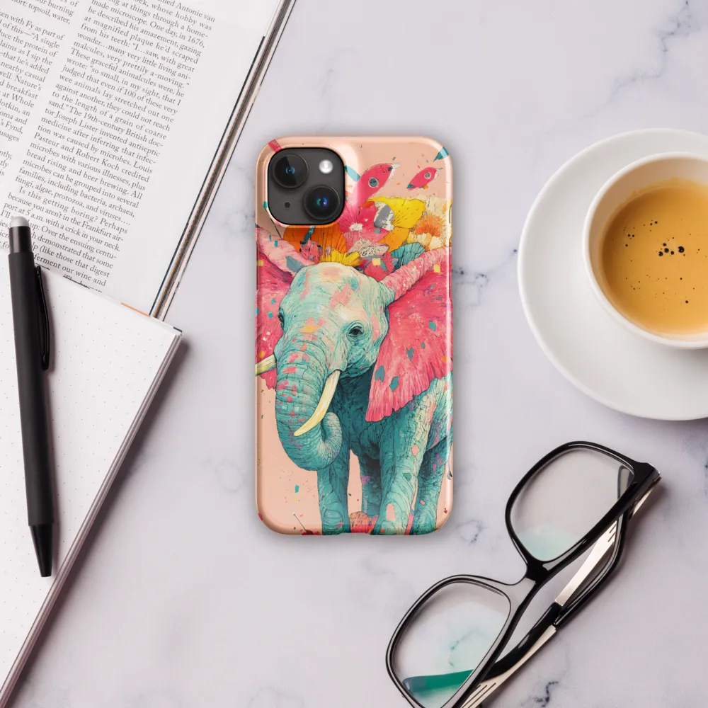 Whimsical Elegance: The Floral Elephant