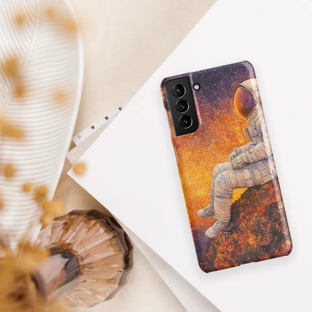 Cosmic Contemplation | Phone Case |  S21 Plus | Snap Case | Matte