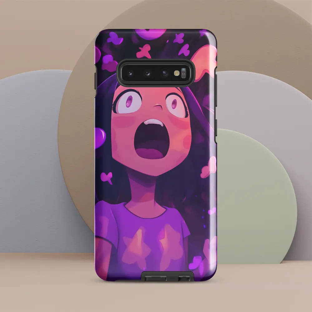 Whispers of Heartfelt Surprise | Phone Case |  S10 Plus | Tough Case | Glossy