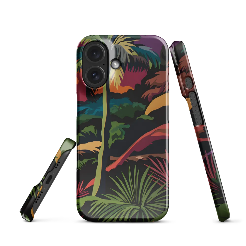 Tropical Sunset Escape | Phone Case |  16 | Snap Case | Glossy