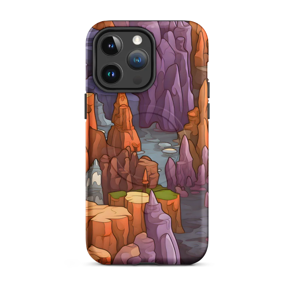 Vibrant Rockscape: A Digital Odyssey