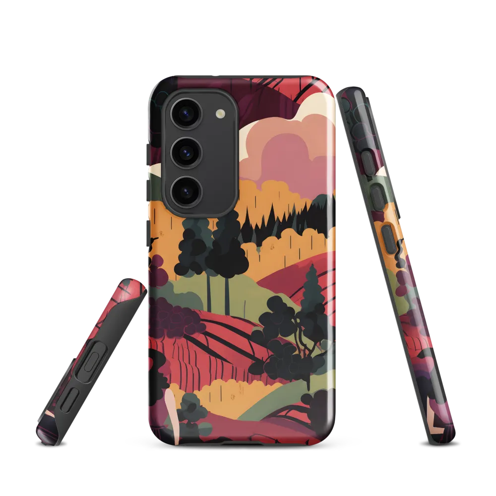 Harmonious Landscapes | Phone Case |  S23 | Tough Case | Glossy