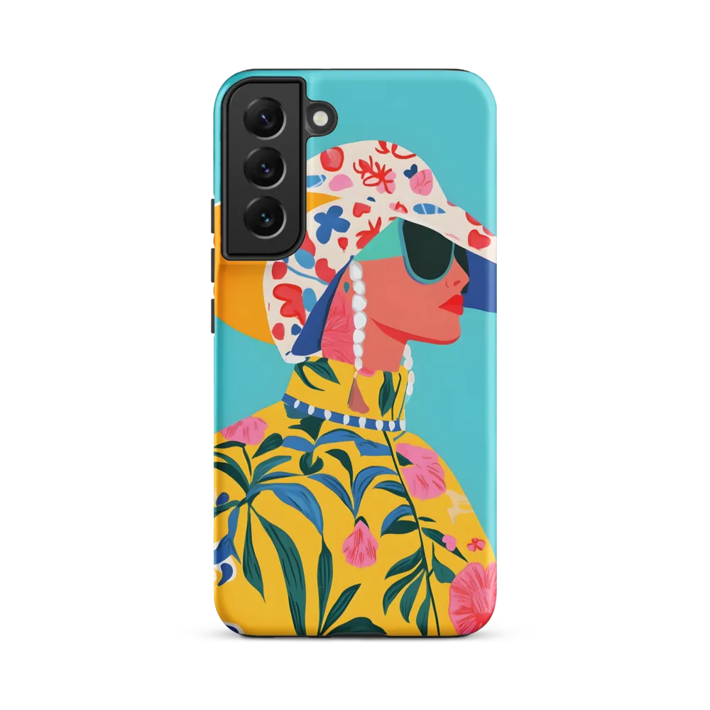 Tropical Confidence: A Fashion Portrait