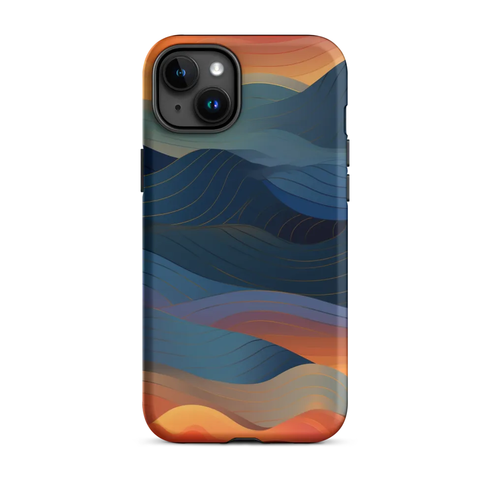 Harmonious Waves at Dusk