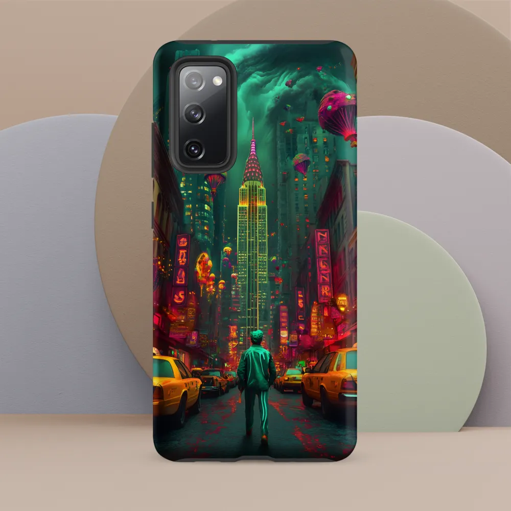 Neon Dreams: A Surreal Urban Journey