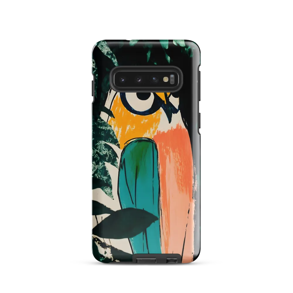 Camouflaged Majesty: The Abstract Owl