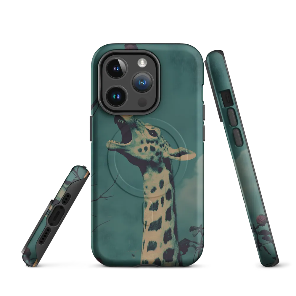 Whispers of the Tall: A Surreal Giraffe Encounter
