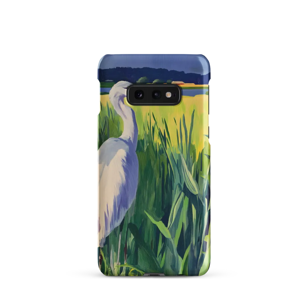 Graceful Presence: The Heron in the Meadow