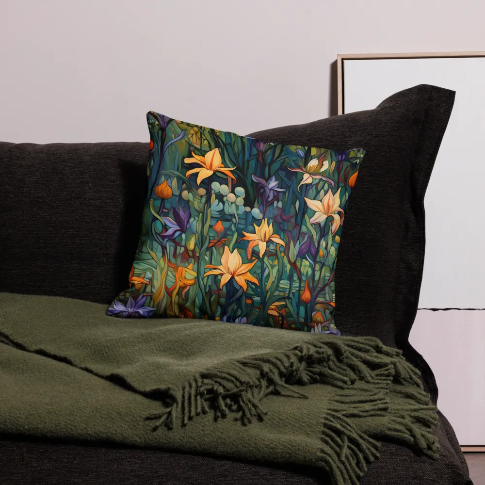 Garden of Elegance | Pillow & Pillow Case | Multiple Sizes