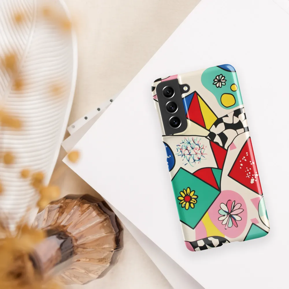 Joyful Geometry: A Playful Dance of Shapes and Colors