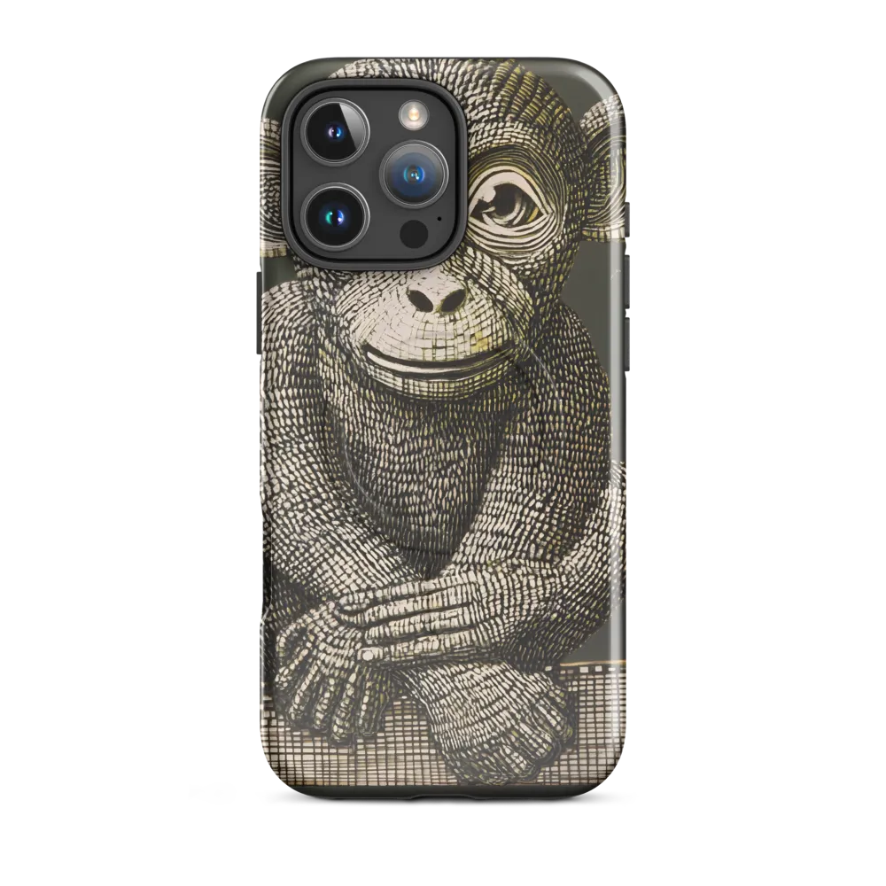 Intricate Primate Portrait