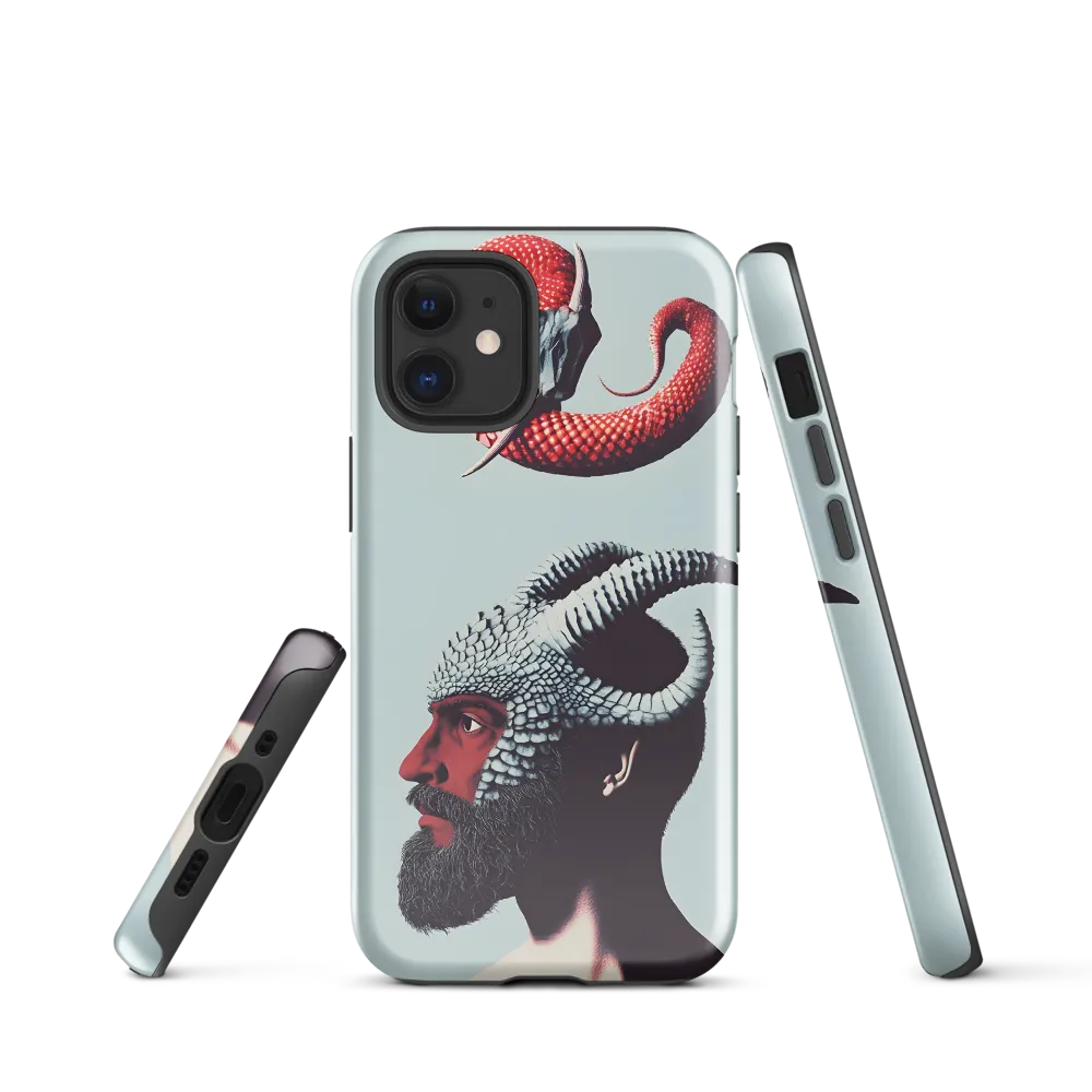 Elysium of the Horned One | Phone Case |  12 mini | Tough Case | Glossy