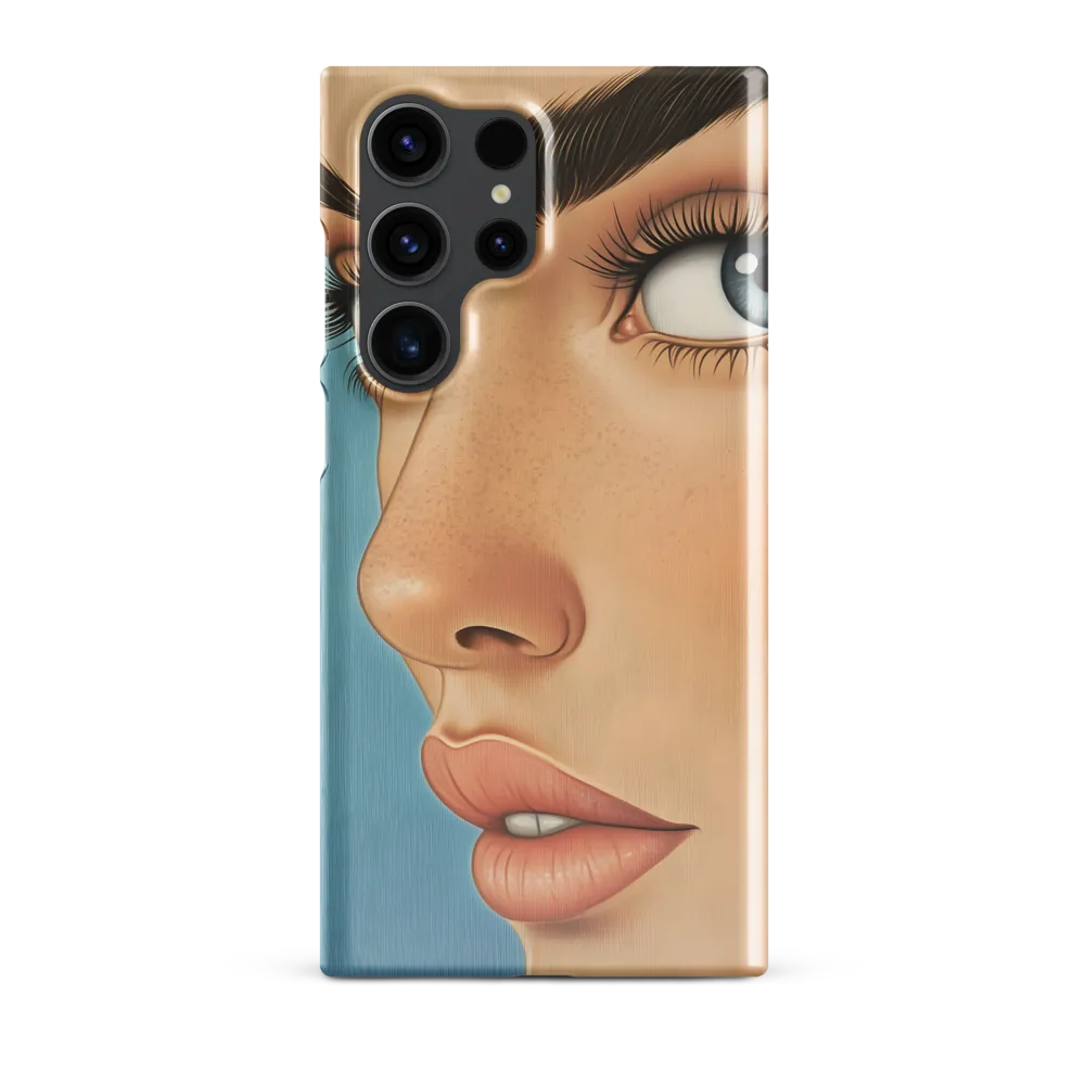 Gaze of Serenity | Phone Case |  S23 Ultra | Snap Case | Glossy