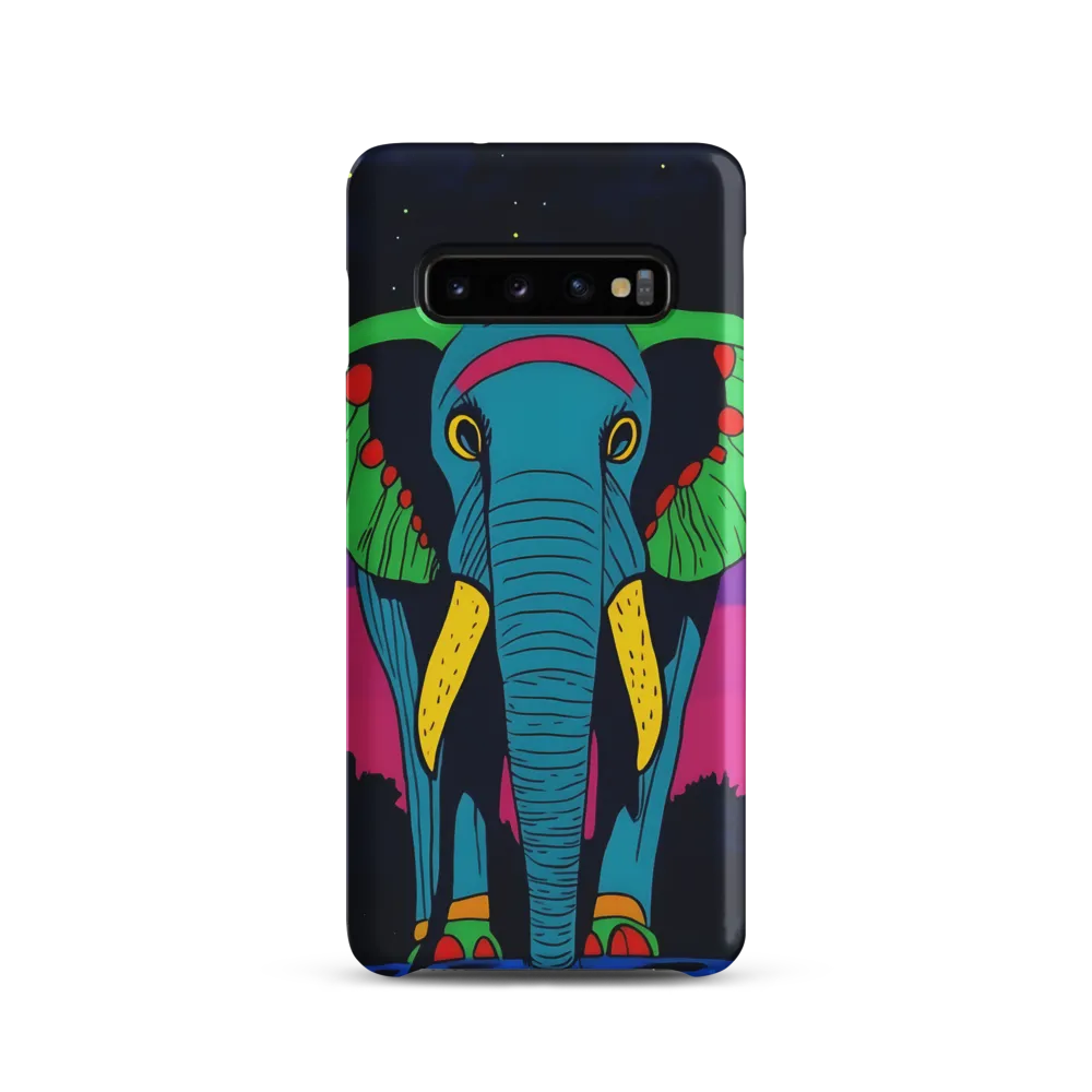 Whimsical Majesty: The Vibrant Elephant