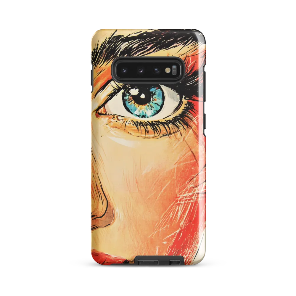 Gaze of Emotion | Phone Case |  S10 Plus | Tough Case | Glossy