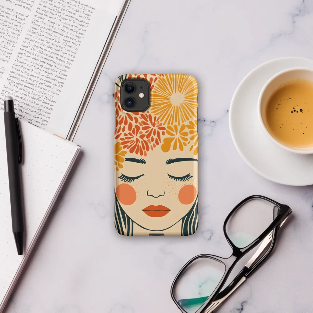 Serenity in Bloom | Phone Case |  11 | Snap Case | Matte