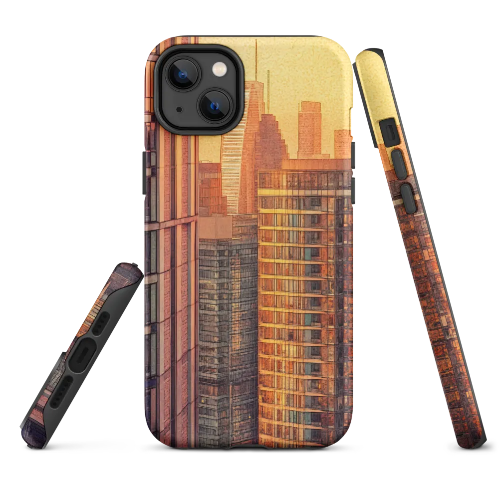 Urban Serenity at Sunset | Phone Case |  14 Plus | Tough Case | Matte