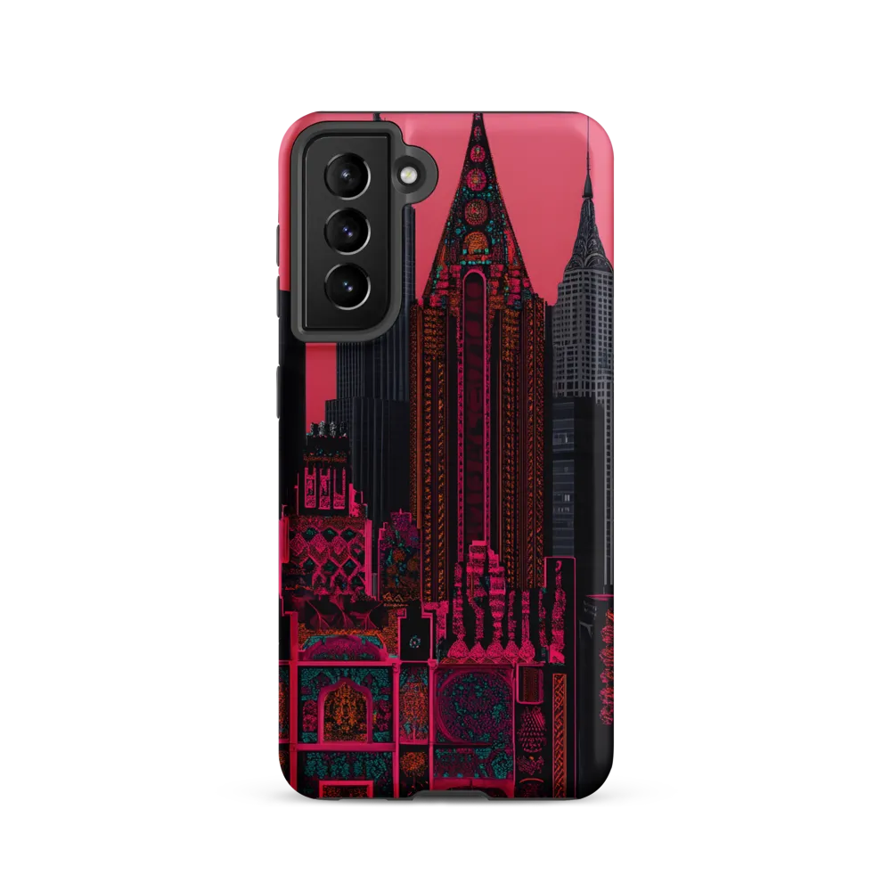 Urban Vibrance: A Digital Exploration of Skyscrapers
