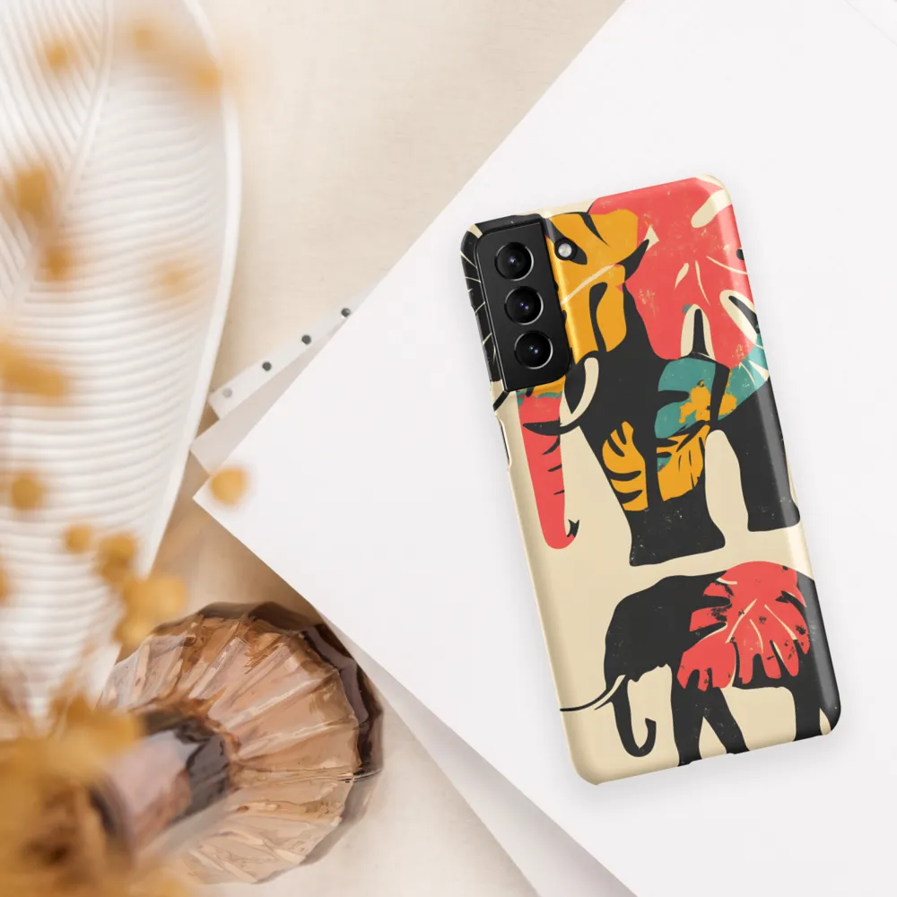 Tropical Elegance: The Elephant's Dance
