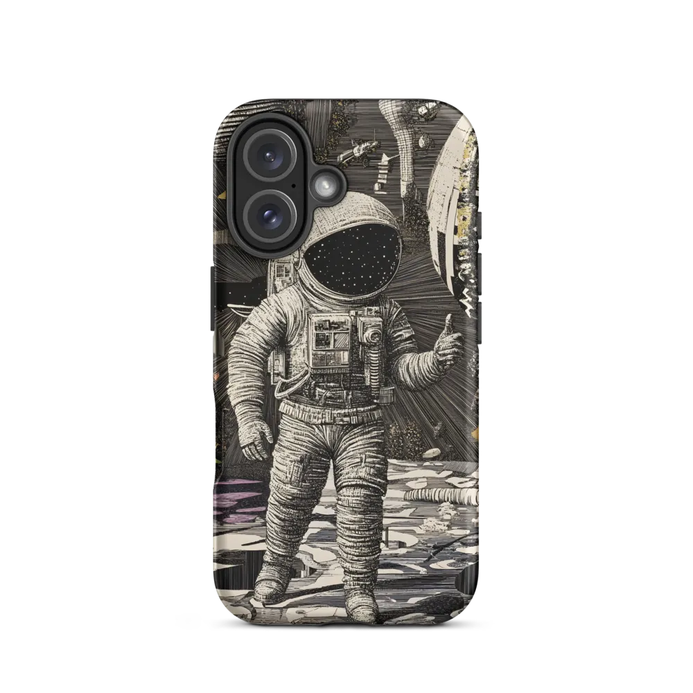 Beyond the Stars: The Astronaut's Voyage | Phone Case